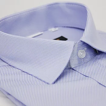 【金安德森】紫色斜紋窄版長袖襯衫15.5紫色