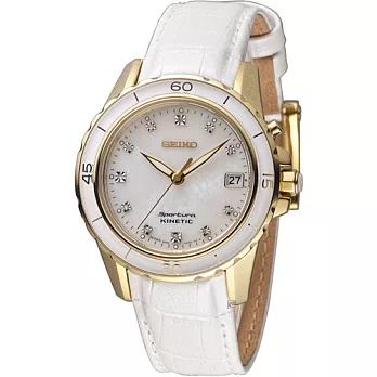 SEIKO Sportura 時尚優雅人動電能腕錶 5M82-0AN0S SKA876J1