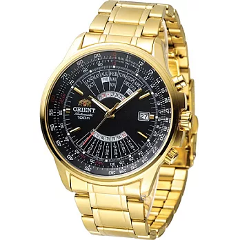 ORIENT 東方錶 MULTI-YEAR CALENDAR系列簡易萬年曆機械錶 FEU07001B