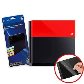 SONY PS4主機1207系列500G黑+硬碟蓋 紅+原廠保護貼 標準版(ASIA00108+P4PF11)