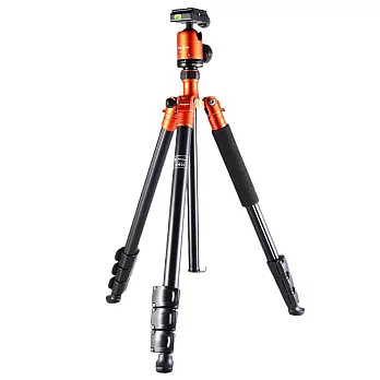 FOTOPRO C40i 鋁合金四節扳扣式腳架(共5色/公司貨)富貴橘