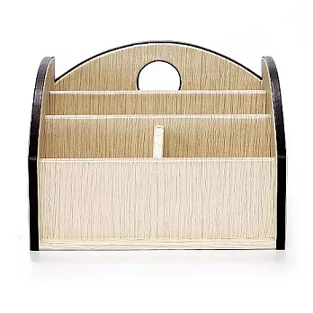 finara費納拉-雙排多功能遙控器置物盒-(雅頓珍珠白 )