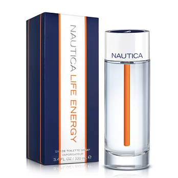 NAUTICA LIFE ENERGY航海探險男性淡香水(100ml)-送品牌體香噴霧