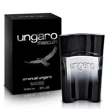 Emanuel ungaro MASCULIN男人香男性淡香水(90ml)-送品牌沐浴精