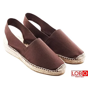 【LOBO】西班牙百年品牌Sandalia楔型低跟草編鞋-咖啡41咖啡