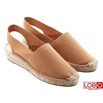 【LOBO】西班牙百年品牌Sandalia楔型低跟草編鞋-褐棕41褐棕