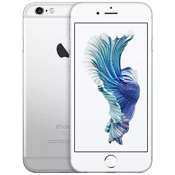 Apple iPhone 6s 64G版4.7吋3D觸控手機(送保護貼+書本套)銀色