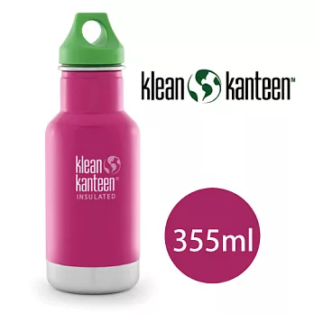 【美國Klean Kanteen】幼童不鏽鋼保溫瓶355ml_火龍果