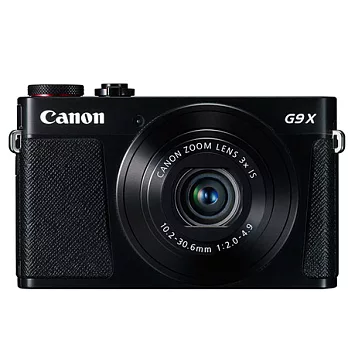 (公司貨)Canon PowerShot G9X 復古式類單眼相機-送32G記憶卡+防潮盒+乾燥包*5+清潔組+保護貼+讀卡機/黑色