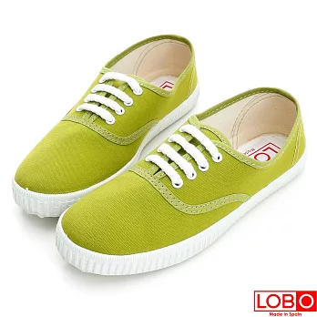 【LOBO】西班牙百年品牌Bambas環保膠底休閒童鞋-橄欖綠 親子款28橄欖綠