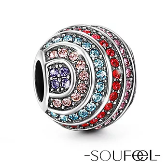 【SOUFEEL charms】《彩虹漩渦》串珠