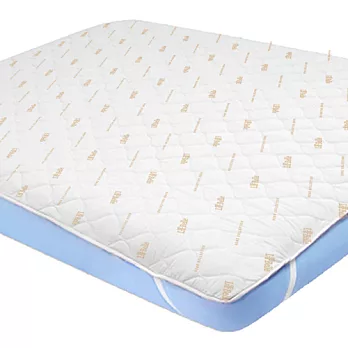 義大利La Belle《經典純色》防蹣抗菌平面式保潔墊--雙人