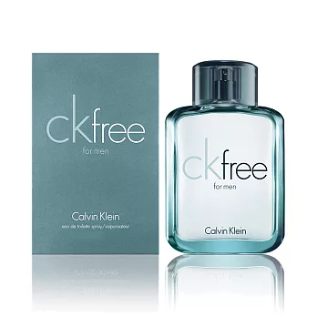 Calvin Klein CK free男性噴式淡香水100ml(贈CK Free男性淡香水體香膏75g)