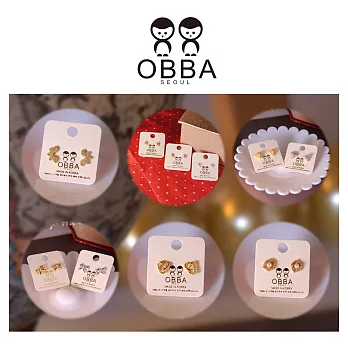 【UH】OBBA - 優雅精緻耳環超值組(3款/組)