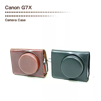 SPLASH 手工皮套 For Canon G7X(兩件式)咖啡