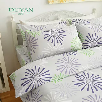 DUYAN《星空花火》單人二件式100%純棉床包組