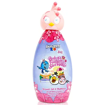 Angry Birds 粉紅史黛西 沐浴洗髮精 300ml