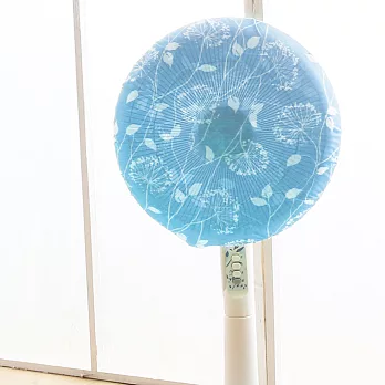 【HomeBeauty】全罩式電風扇防塵罩-19吋以內適用-2入-三色可選藍色