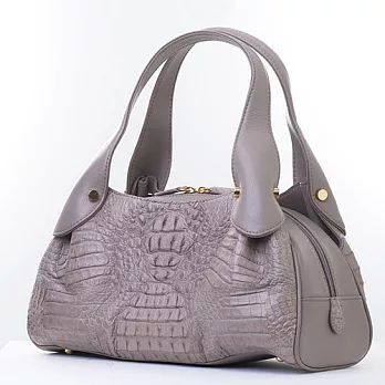 《日本RODANIA》時尚名媛鱷魚包灰色