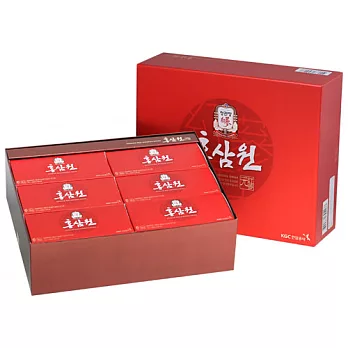 韓國正官庄-紅蔘精華元氣飲禮盒組(內含6小盒)