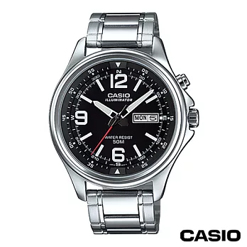 CASIO卡西歐 指針系列時尚商務石英男錶MTP-E201D-1B