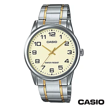 CASIO卡西歐 指針系列英倫時尚男錶MTP-V001SG-9B