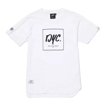 【DYC】 Stitching BOX Tee_M_白色