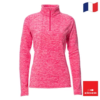 法國【EiDER】女保暖透氣多功能長袖立領衫 / EIT2536S粉紅