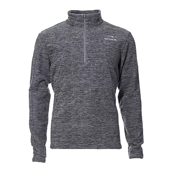 法國【EiDER】男保暖透氣長袖立領衫 /EIT1538S深灰