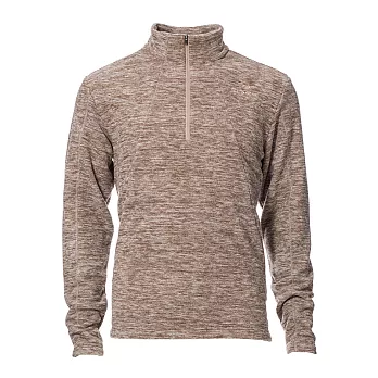 法國【EiDER】男保暖透氣長袖立領衫 /EIT1538S卡其