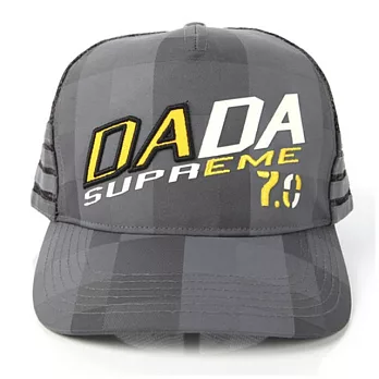 【DADA】SUPREME 7.0 格紋拼接網帽(灰-0103124021)灰