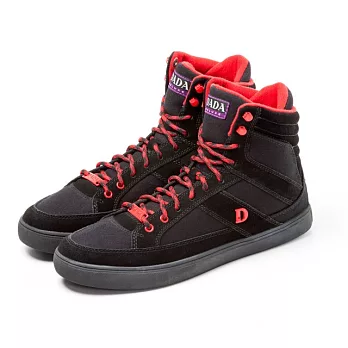 【DADA】DELUXE 絨布高筒休閒鞋-男(黑-0990123013)9黑