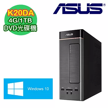 ASUS華碩 K20DA AMD A4-6210四核 4G記憶體 Win10電腦 (K20DA-0031A621UMT)