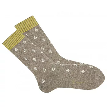 Royalties-船長系列(棕色款/CAPITAINE)-男襪M號