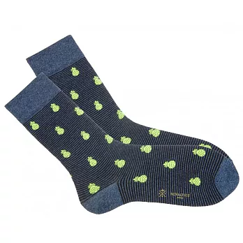 Royalties-熱帶系列(鳳梨圖案-螢光綠款/ANANAS)-男襪M號