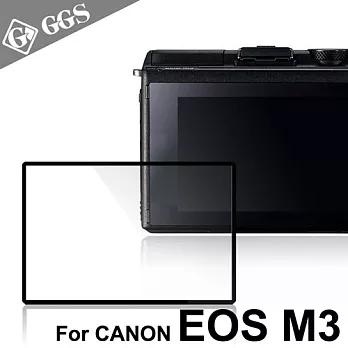 GGS第四代LARMOR金鋼防爆玻璃靜電吸附保護貼-Canon EOS M3專用