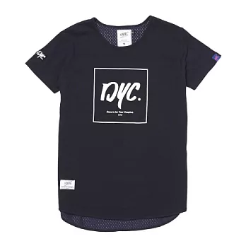 【DYC】 Stitching BOX Tee/Girl_S_丈青