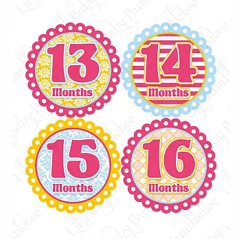 *1-2歲專用*寶寶成長記錄妙衣貼-水果軟糖