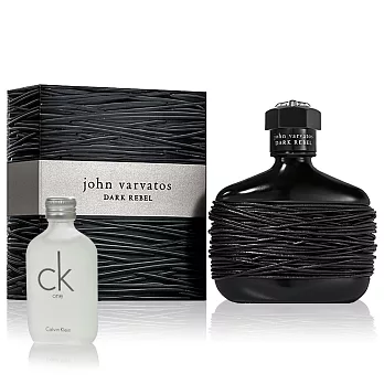 John Varvatos DARKREBEL龐克騎士男性淡香水75ml(贈CK one小香15ml)