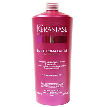 K’ERASTASE 卡詩 漾光定色(絕色)髮浴 1000ml (附押頭)