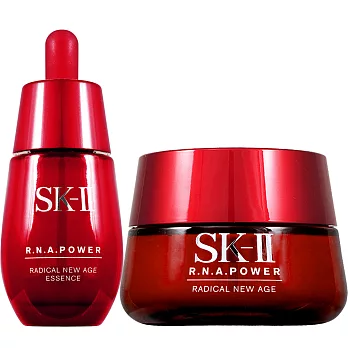 SK-Ⅱ R.N.A超肌能緊緻活膚霜(100g)+R.N.A超肌能緊緻彈力精萃(30ml)