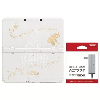 任天堂 NEW 3DS 迪士尼魔法城堡 我的快樂生活2同捆機+原廠充電器送保護貼