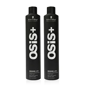 Schwarzkopf 施華蔻黑魔髮系列-黑颶風定型噴霧 500ml*2