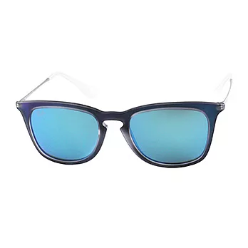 【Ray Ban 雷朋】NEW!!4221F-6170/55太陽眼鏡-亞洲加高鼻墊款(#果凍藍)