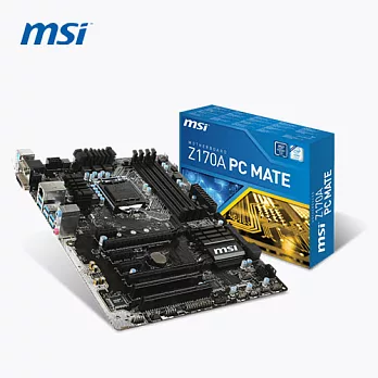MSI 微星 Z170A PC MATE 主機板