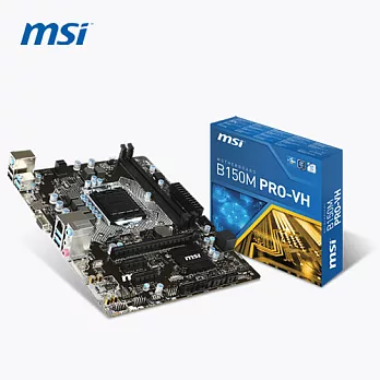 MSI 微星 B150M PRO-VH 主機板