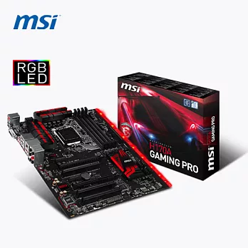 MSI 微星 H170A GAMING PRO 主機板