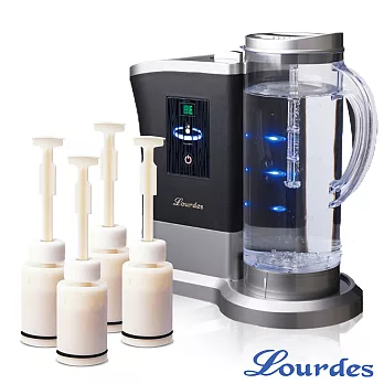 日本Lourdes 羅德氫騎兵負氫水（高濃度水素水）(灰色)贈濾心X4