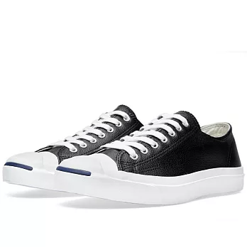 【GT Company】Converse JACK PURCELL 開口笑皮格基本款中性23黑色