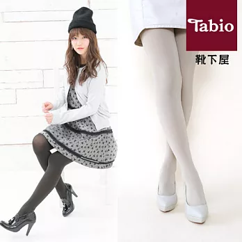 靴下屋Tabio絲滑80D連褲襪霧米色
